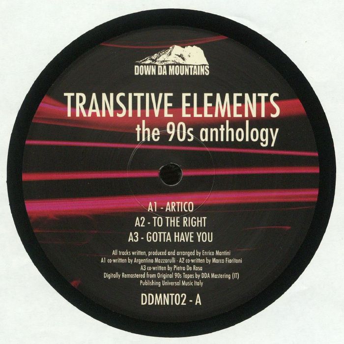 Transitive Elements – The 90s Anthology vinyl cover