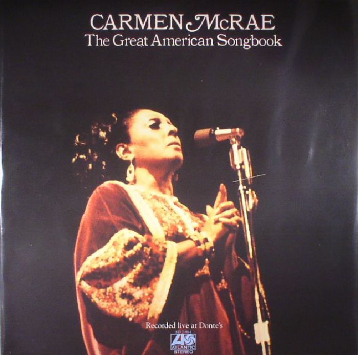 Carmen Mcrae The Great American Songbook (reissue)