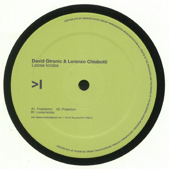 David Gtronic | Lorenzo Chiabotti Loose Knobs