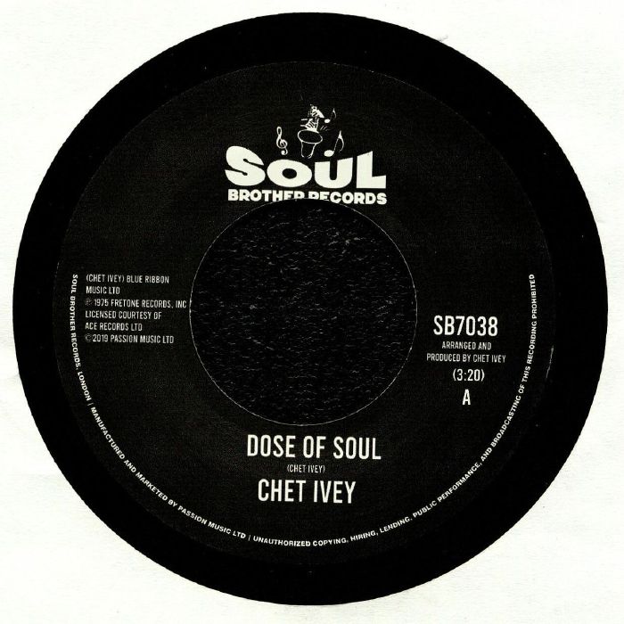 Chet Ivey Dose Of Soul
