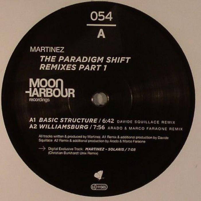 Martinez The Paradigm Shift Remixes Part 1