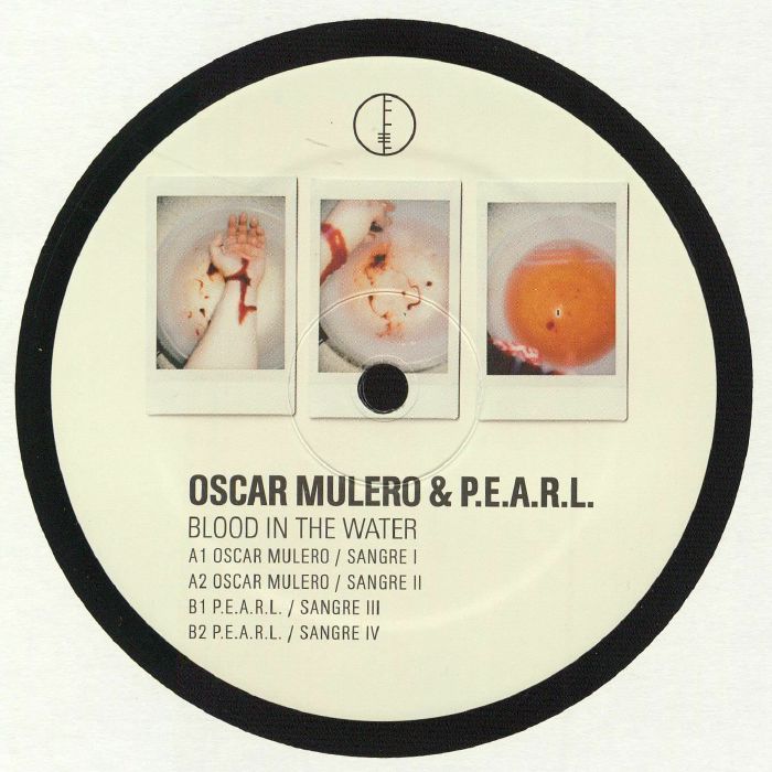 Oscar Mulero | Pearl – Blood In The Water vinyl cover