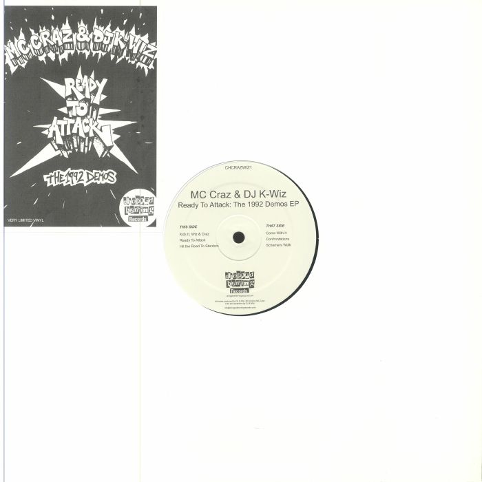 Mc Craz | DJ K Wiz Ready To Attack: The 1992 Demos EP