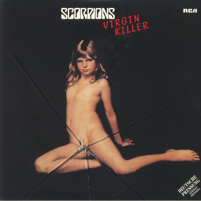 Scorpions – Virgin Killer vinyl cover