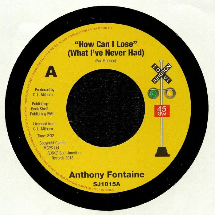 Anthony Fontaine How Can I Lose (What Ive Never Had)