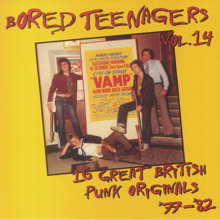 Various Artists Bored Teenagers Vol 14: 16 Great British Punk Originals 77 82