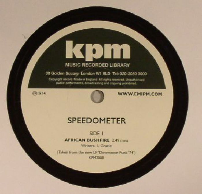 Speedometer Downtown Funk 74 Sampler