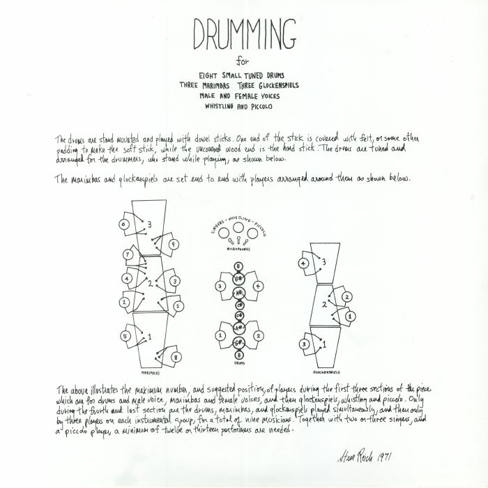 Steve Reich Drumming