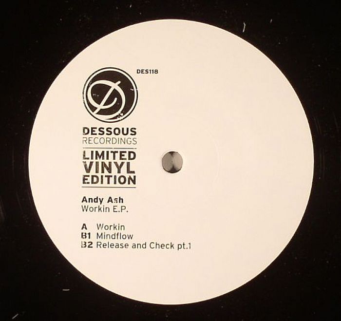 Andy Ash – Workin EP vinyl cover