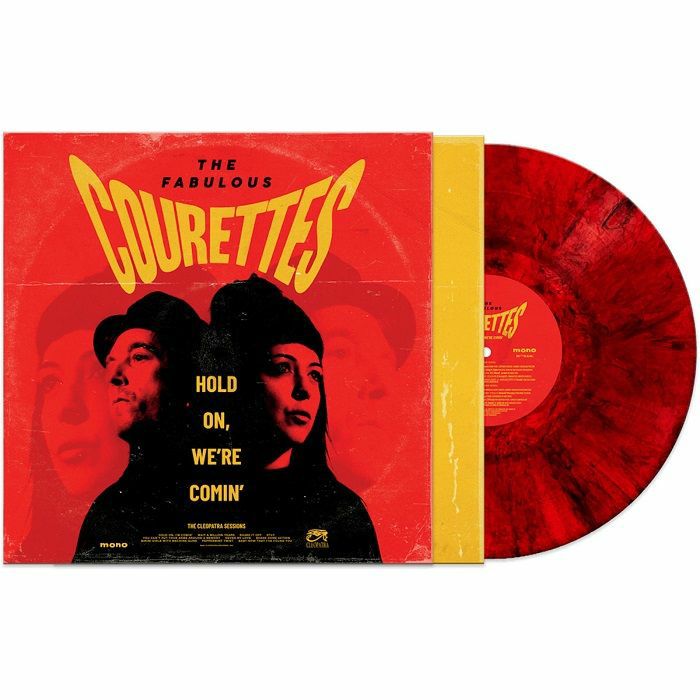 The Courettes – Hold On Were Comin (mono) vinyl cover