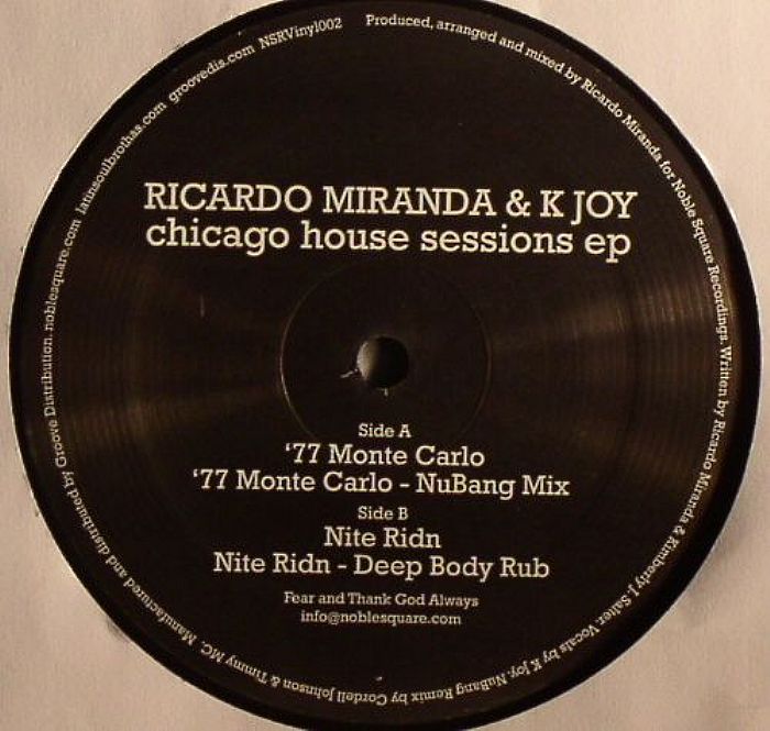 Ricardo Miranda | K Joy Chicago House Sessions EP