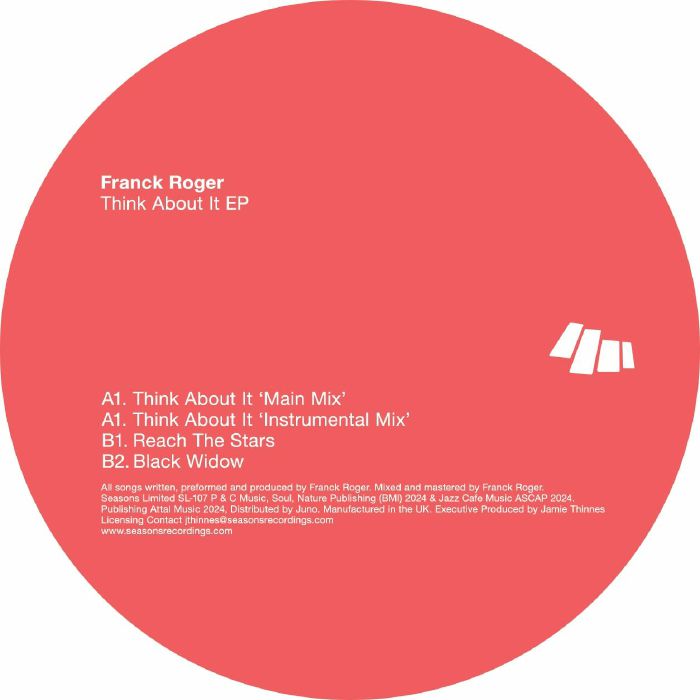 Franck Roger Think About It EP