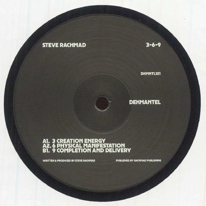 Steve Rachmad – 3 6 9 vinyl cover