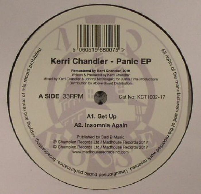 Kerri Chandler Panic EP (reissue)