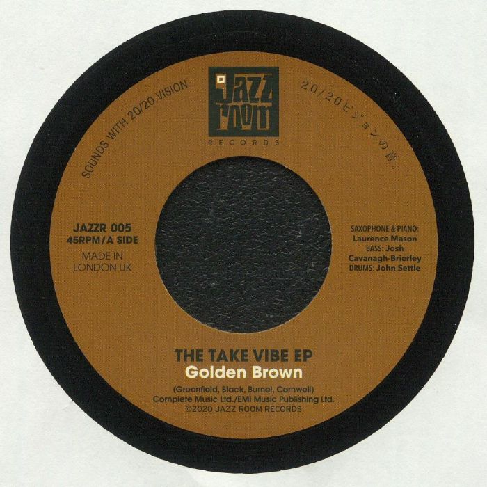 The Take Vibe Ep – Golden Brown vinyl cover