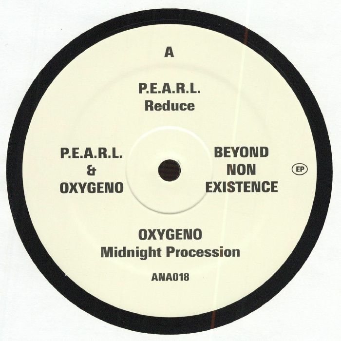 Pearl | Oxygeno – Beyond Non Existence EP vinyl cover