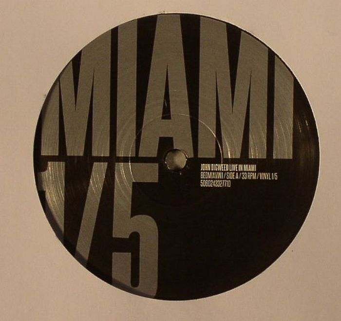 Laurent Garnier | Nicole | Harvey Mckay John Digweed Live In Miami Vinyl 1/5