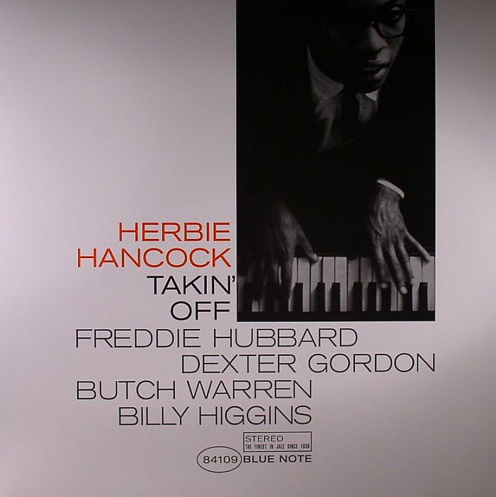 Herbie Hancock – Takin Off (reissue) vinyl cover