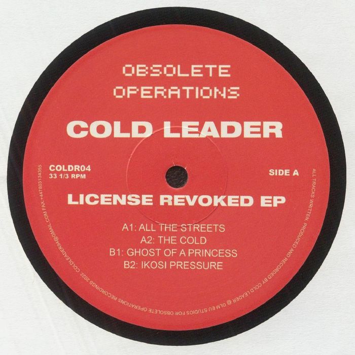 Cold Leader License Revoked EP