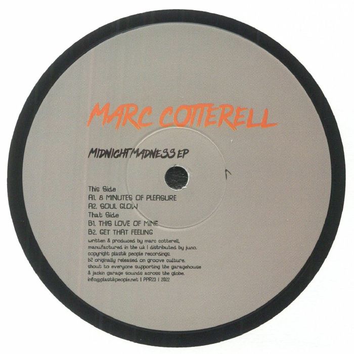 Marc Cotterell Midnight Madness EP