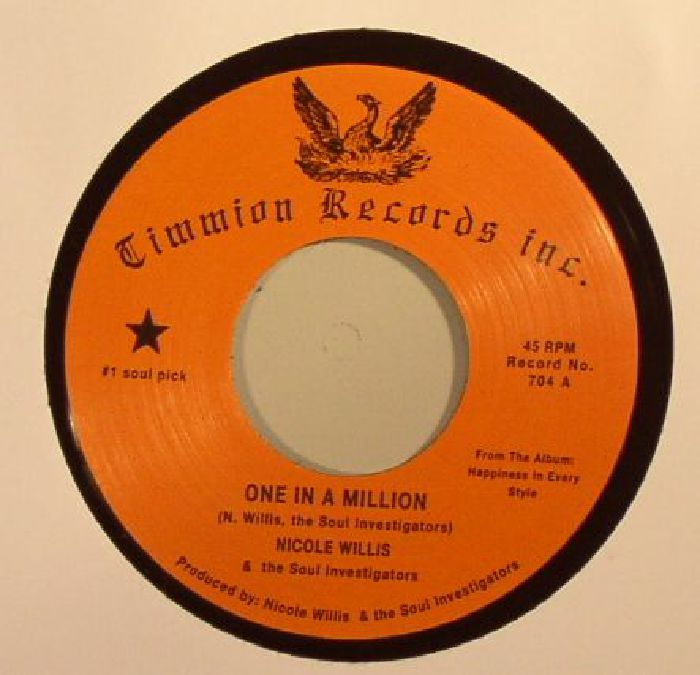 Nicole Willis | The Soul Investigators – One In A Million vinyl cover