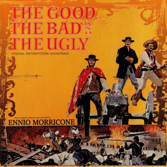 Ennio Morricone – The Good The Bad and The Ugly (Soundtrack) vinyl cover
