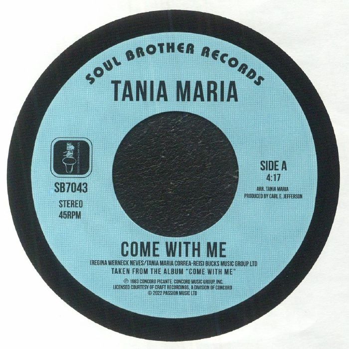 Tania Maria – Come With Me vinyl cover