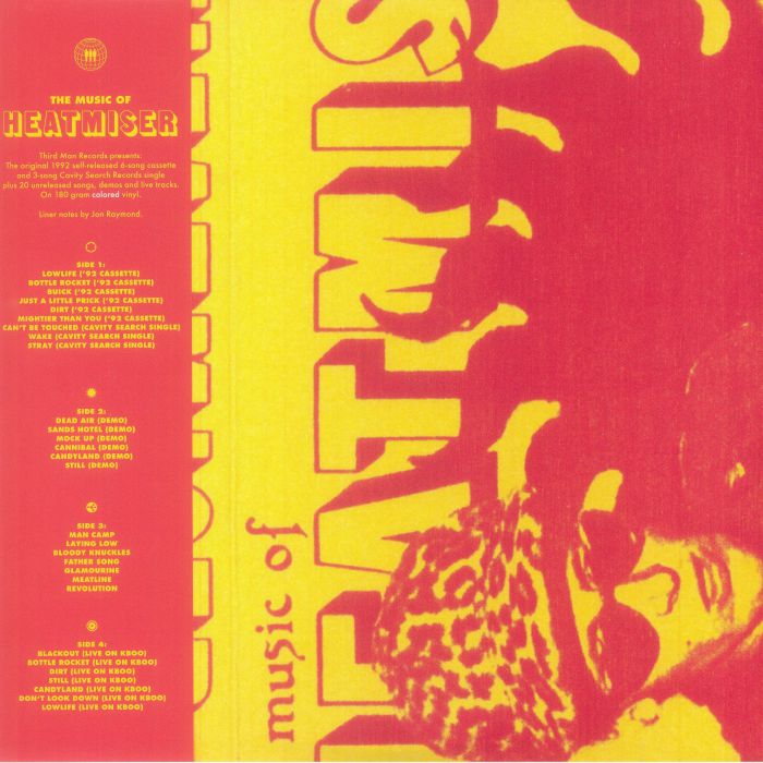 Heatmiser – The Music Of Heatmiser vinyl cover