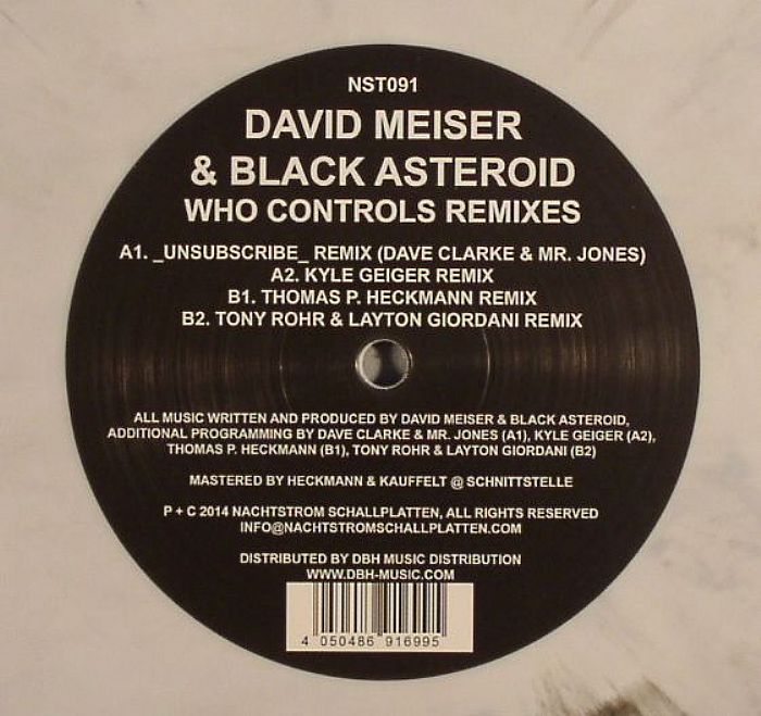 David Meiser | Black Asteroid Who Controls Remixes
