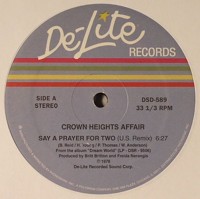 Crown Heights Affair Say A Prayer For Two