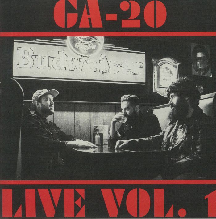 Ga 20 – Live Vol 1 vinyl cover