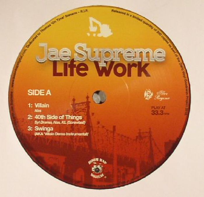 Jae Supreme Life Work