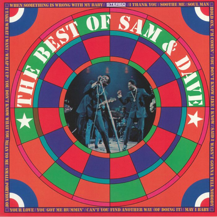 Sam and Dave – The Best Of Sam and Dave vinyl cover