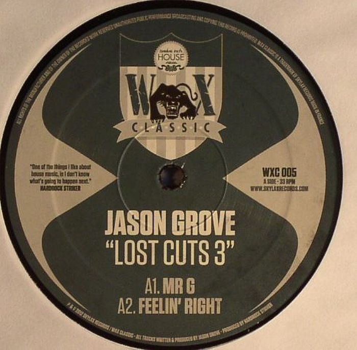 Jason Grove Lost Cuts 3