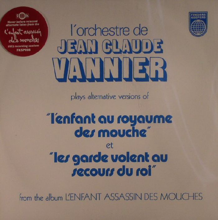 Jean Claude Vannier LEnfant Assassin Des Mouches: Alternate Takes (Record Store Day 2016)
