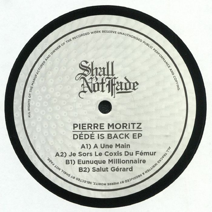 Pierre Moritz Dede Is Back EP