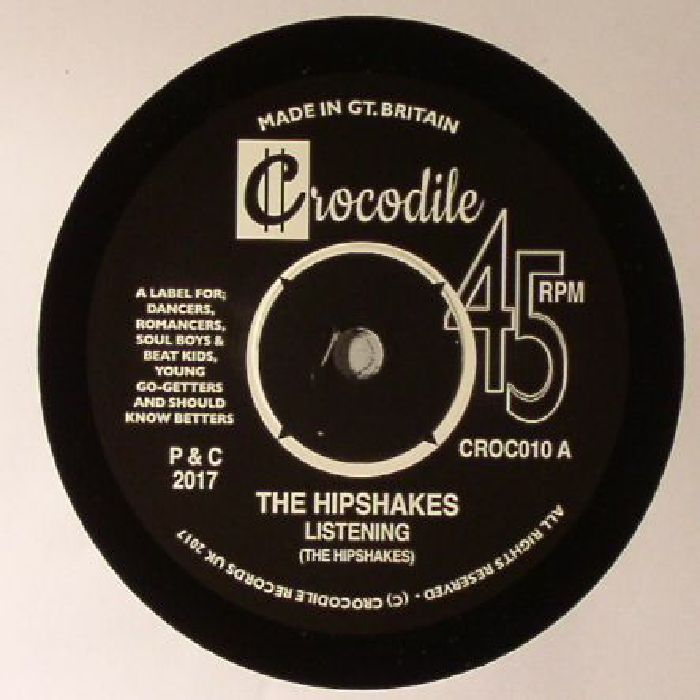 The Hipshakes – Listening vinyl cover