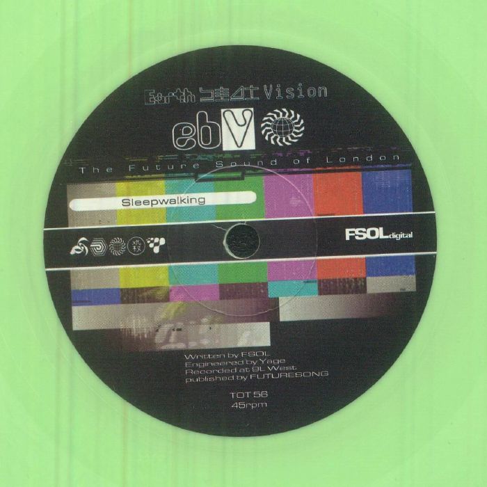 The Future Sound Of London – Sleepwalking vinyl cover
