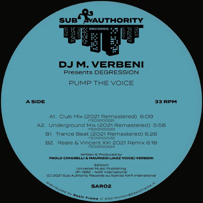 DJ M Verbeni | Degression Pump The Voice