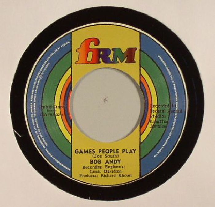 Bob Andy – Games People Play vinyl cover