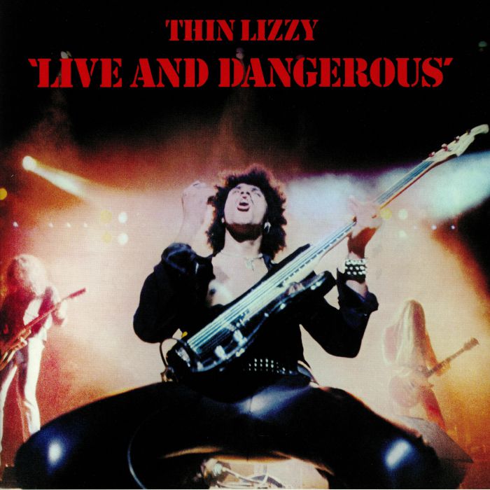 Thin Lizzy – Live and Dangerous vinyl cover
