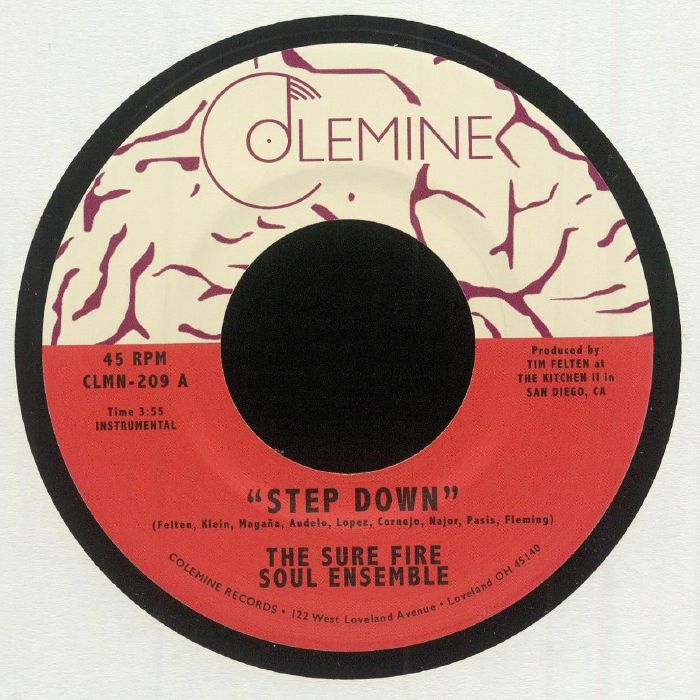 The Sure Fire Soul Ensemble – Step Down vinyl cover