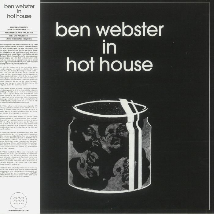Ben Webster In Hot House
