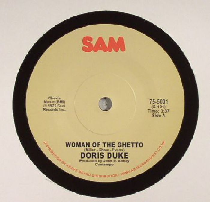 Doris Duke – Woman Of The Ghetto vinyl cover