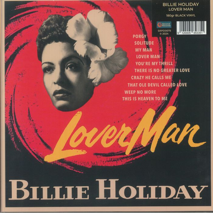 Billie Holiday – Lover Man vinyl cover