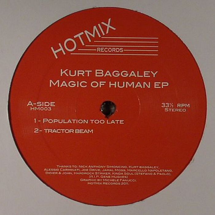 Kurt Baggaley Magic Of Human EP