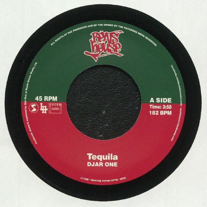 Djar One – Tequila vinyl cover