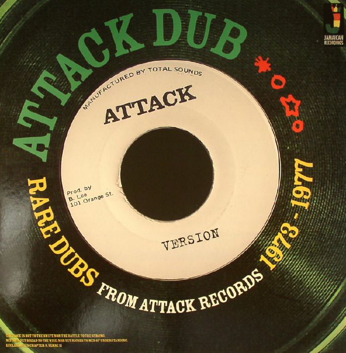Attack Dub Rare Dubs From Attack Records 1973 1977