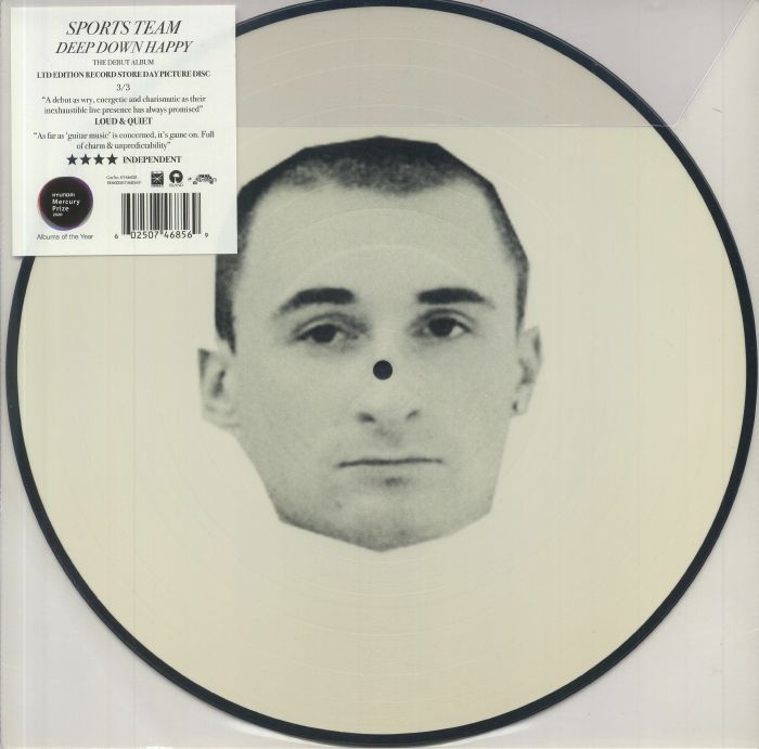 Sports Team – Deep Down Happy (Record Store Day 2020) vinyl cover