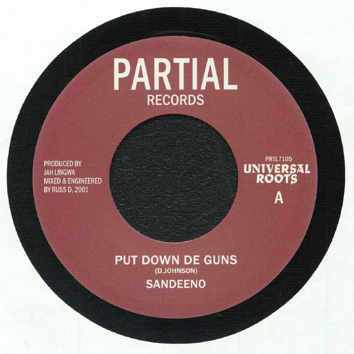 Sandeeno | Rdk | Disciples – Put Down De Guns vinyl cover